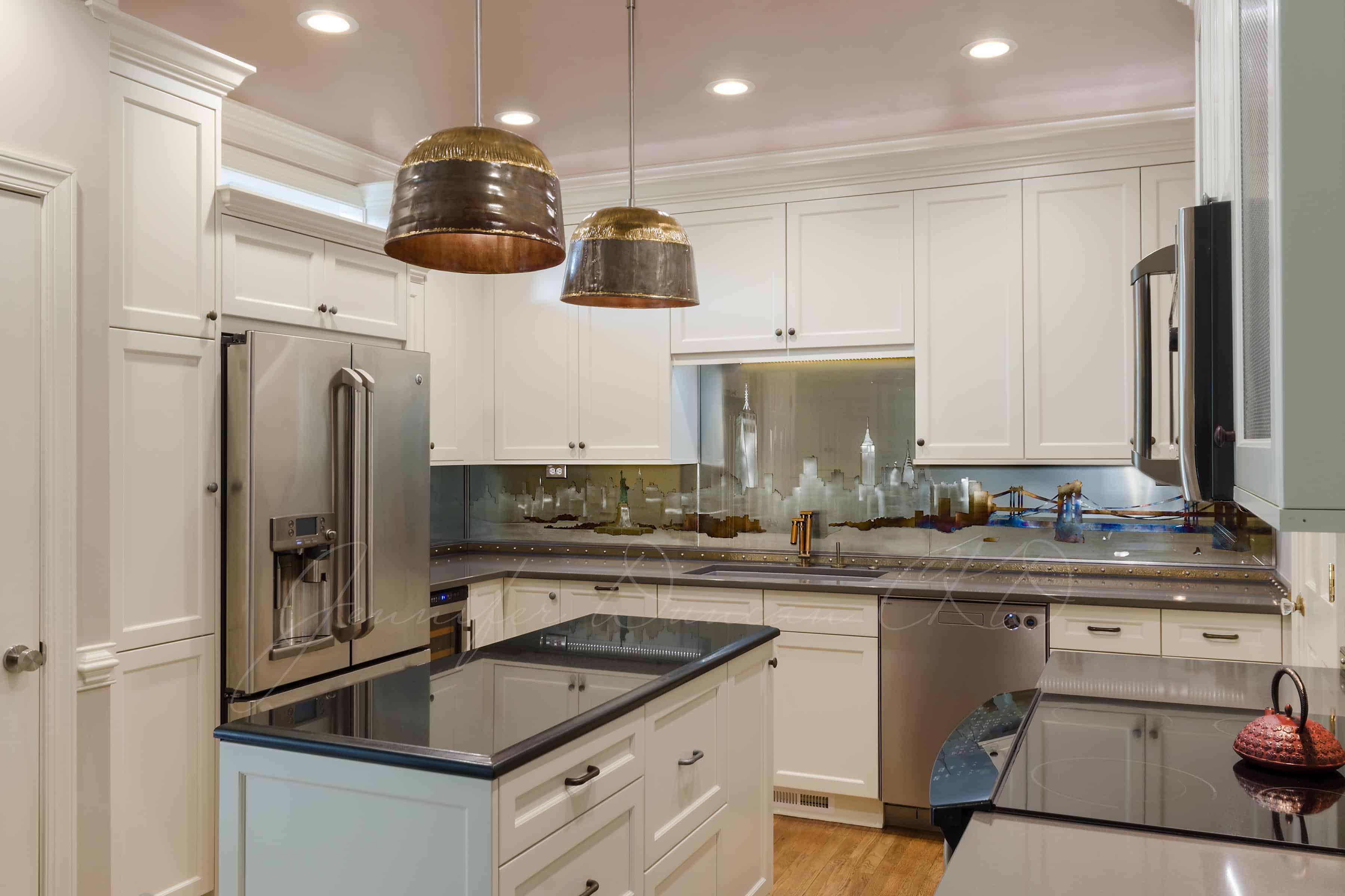 New York Inspired Kitchen - The Best Kitchen Designer in Richmond Virginia