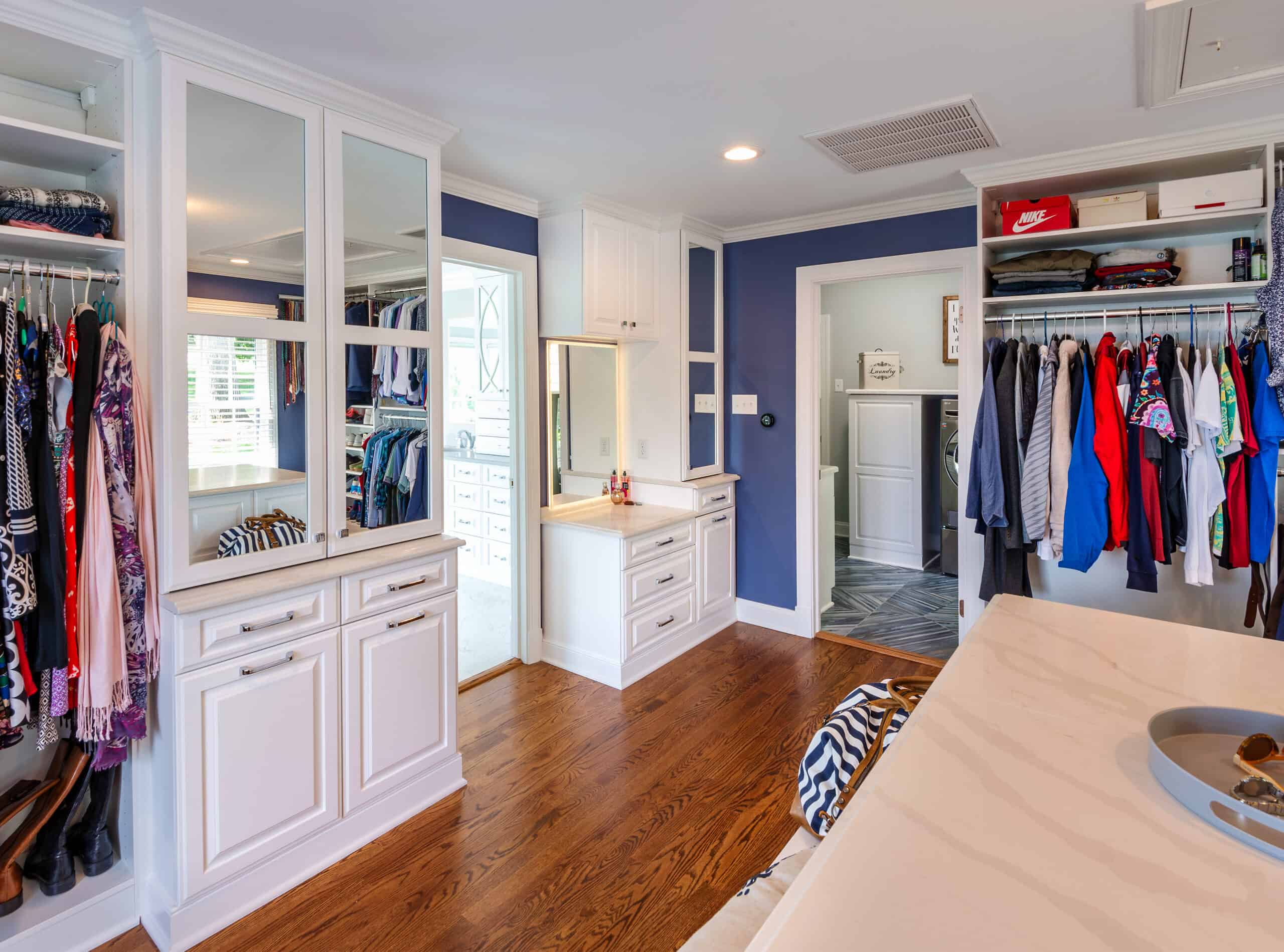 Virginia Design Group Laundry Room and Closet Design Richmond Virginia